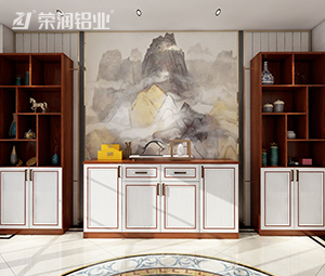 全铝家居,全铝隔断柜