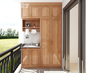 全铝家居,全铝阳台柜