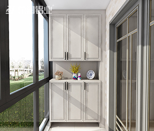 全铝家居,全铝阳台柜