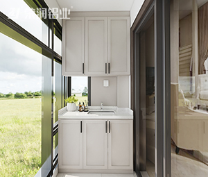 全铝家居,全铝阳台柜