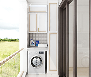 全铝家居,全铝阳台柜