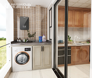 全铝家居,全铝阳台柜