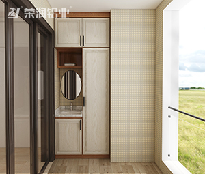 全铝家居,全铝阳台柜