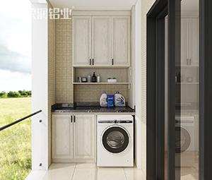 全铝家居,全铝阳台柜